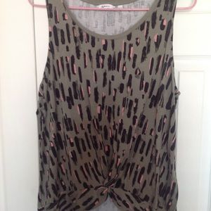 Reitmans khaki tank top, size XL